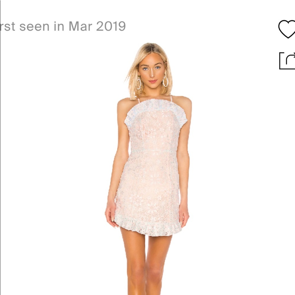 NWT BCBGeneration Ruffle Mini Dress in Pink - Picture 2 of 5